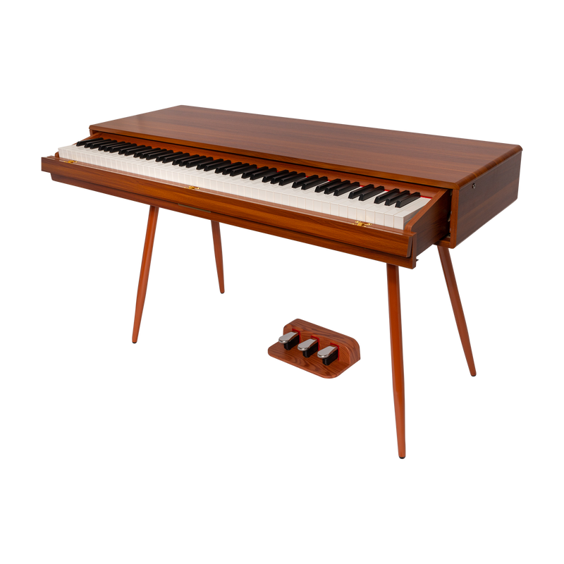 -CROWN CMDP-916-WGN UPRIGHT HIDEAWAY DIGITAL PIANO (Woodgrain)-Living Music