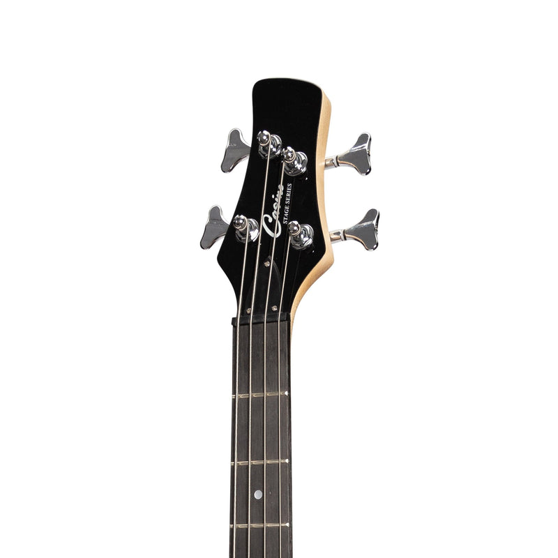 -Casino '24 Series' Tune-Style Electric Bass Guitar and 15 Watt Amplifier Pack (Transparent Wine Red)-Living Music