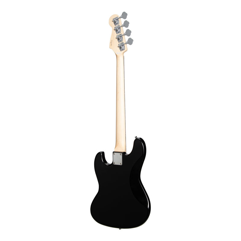 -Casino J-Style Electric Bass Guitar and 15 Watt Amplifier Pack (Black)-Living Music
