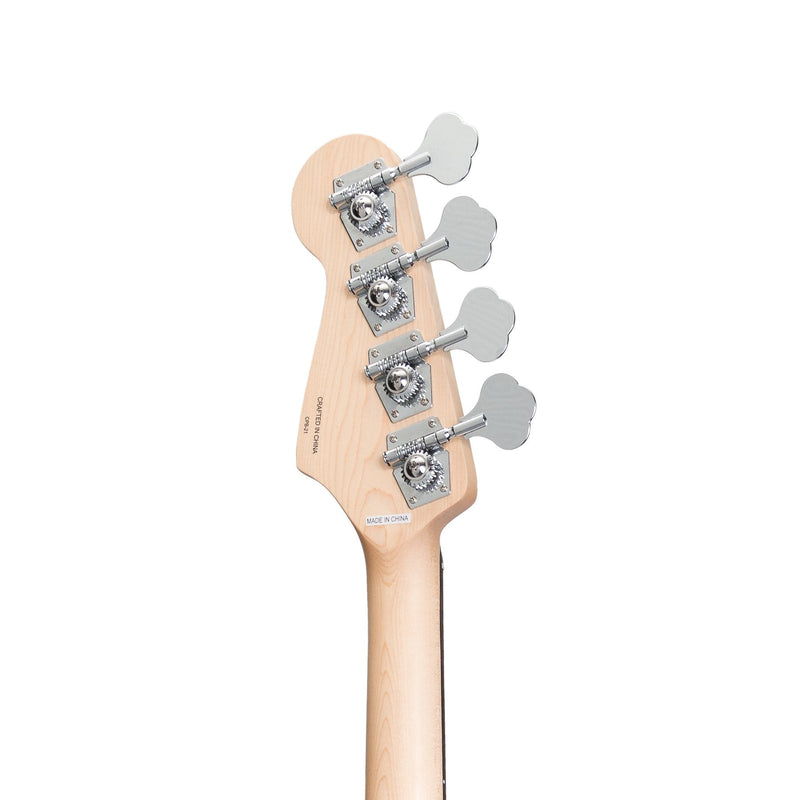 -Casino P-Style Electric Bass Guitar and 15 Watt Amplifier Pack (Tobacco Burst)-Living Music