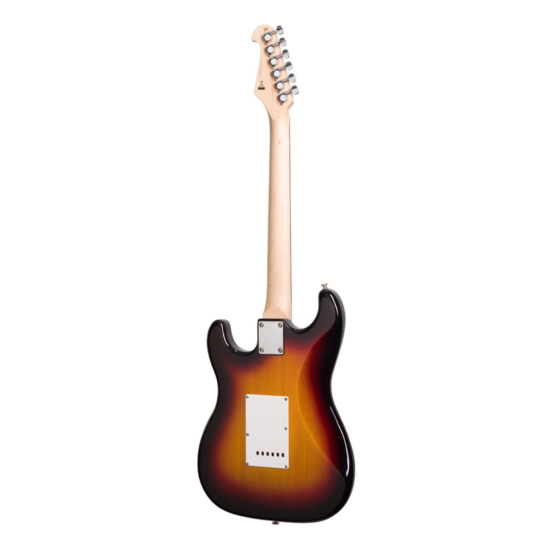 -Casino ST-Style Electric Guitar Set (Sunburst)-Living Music