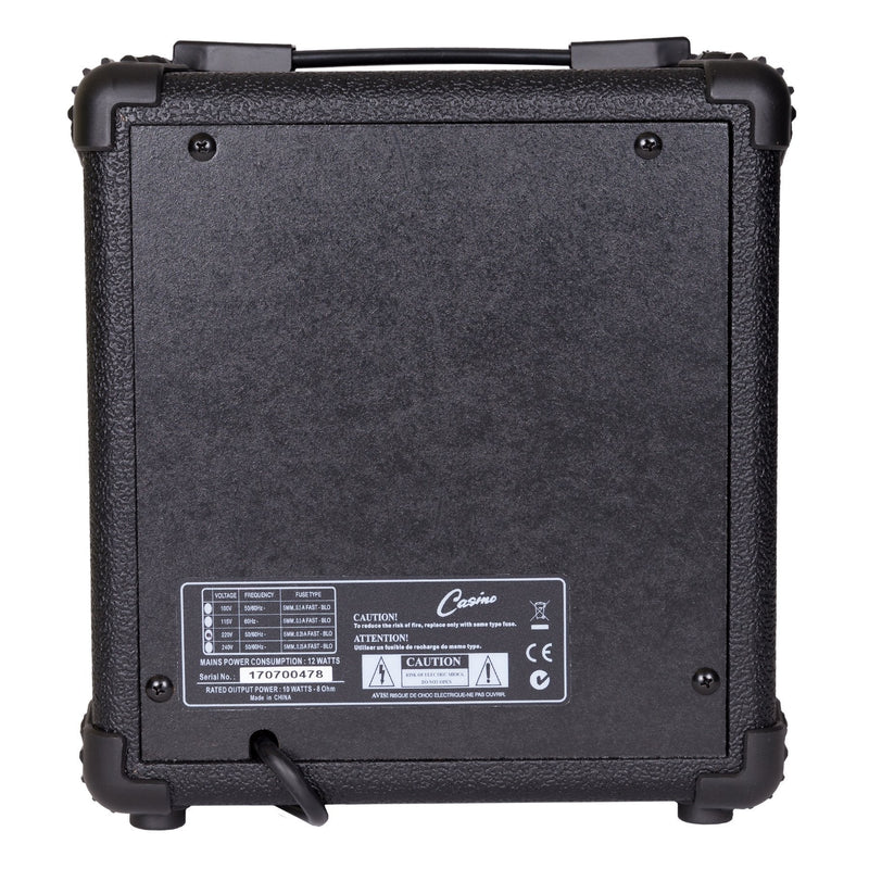 -Casino ST-Style Electric Guitar and 10 Watt Amplifier Pack (Blue Sunburst)-Living Music