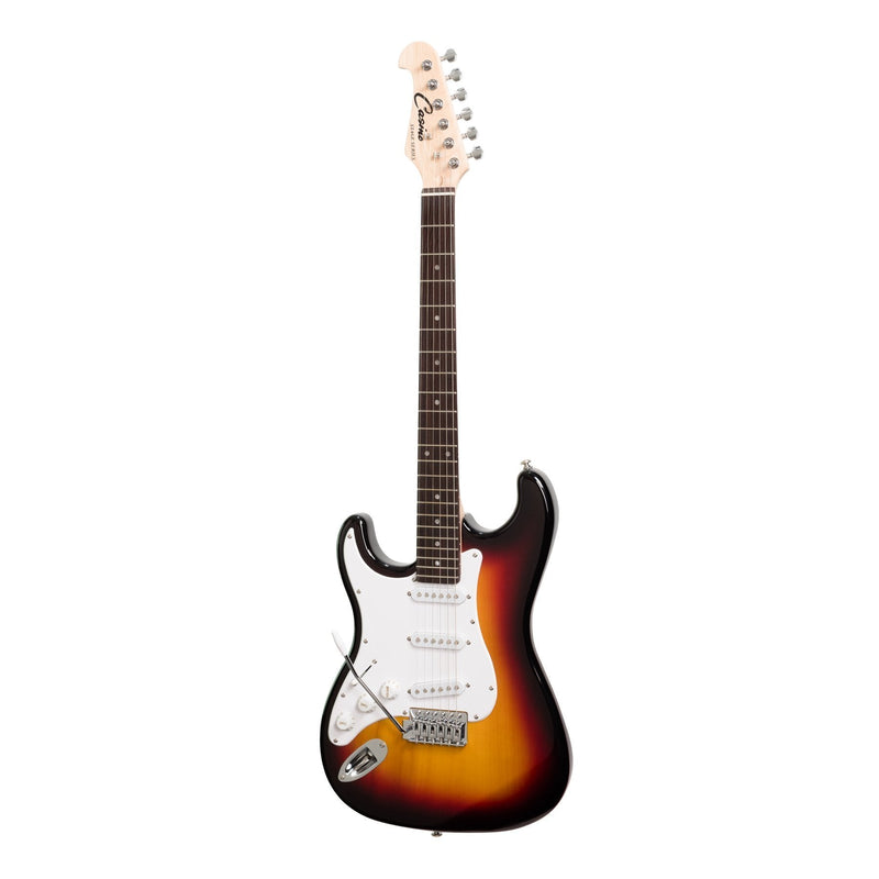 -Casino ST-Style Left Handed Electric Guitar and 10 Watt Amplifier Pack (Sunburst)-Living Music