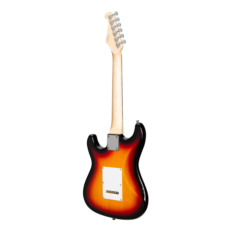 -Casino ST-Style Short Scale Electric Guitar Set (Sunburst)-Living Music