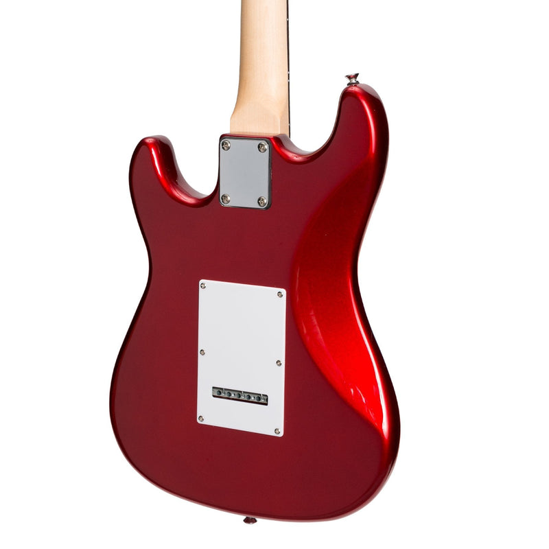 -Casino ST-Style Short Scale Electric Guitar and 10 Watt Amplifier Pack (Candy Apple Red)-Living Music