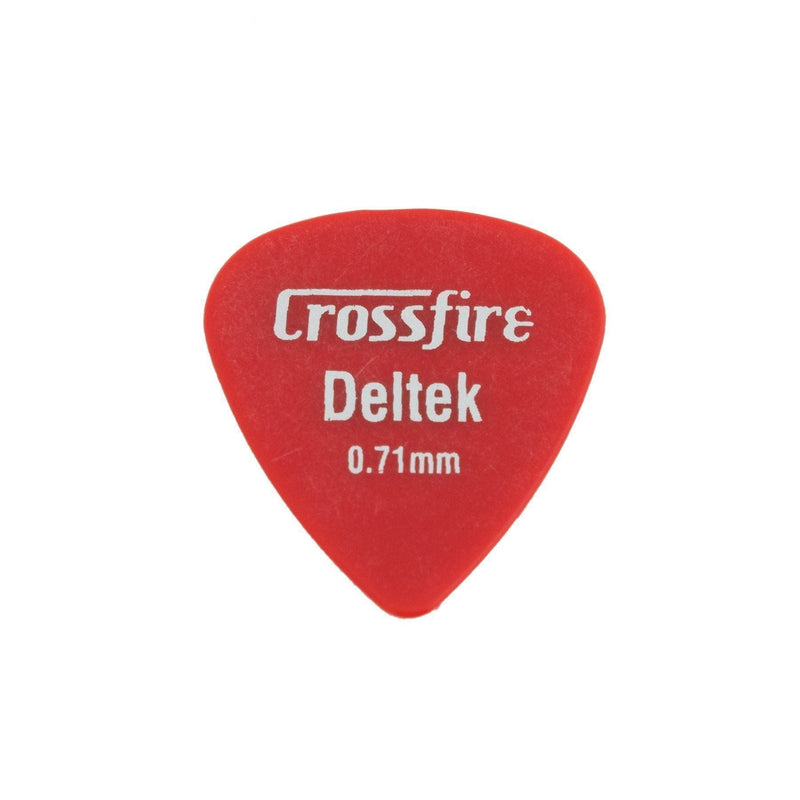 CPP-D71-10-Crossfire Deltek 0.71mm Guitar Picks (10 Pack Assorted)-Living Music