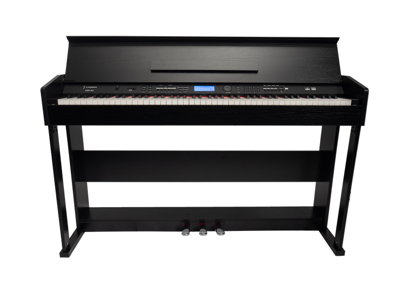 -Crown P86 88-Key Touch Responsive Digital Piano (Black)-Living Music