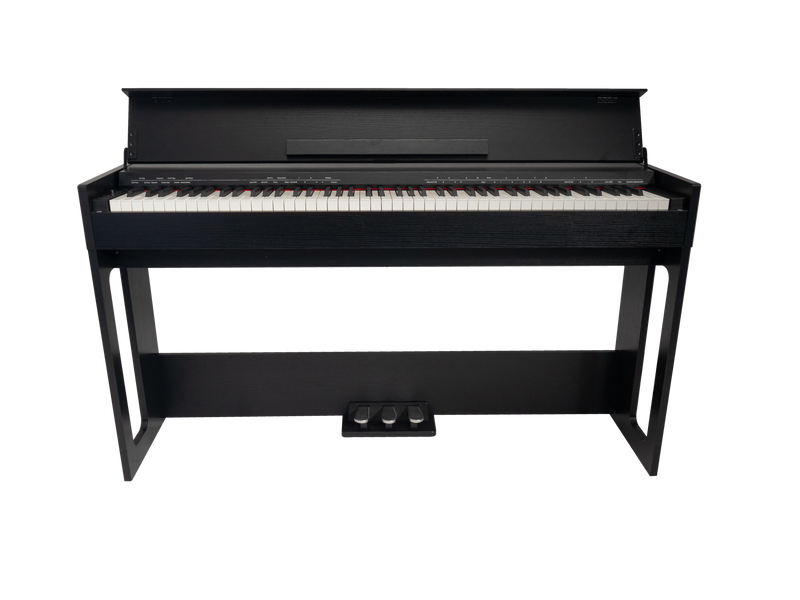 -Crown A5 88-Key Touch Responsive Digital Piano (Black)-Living Music