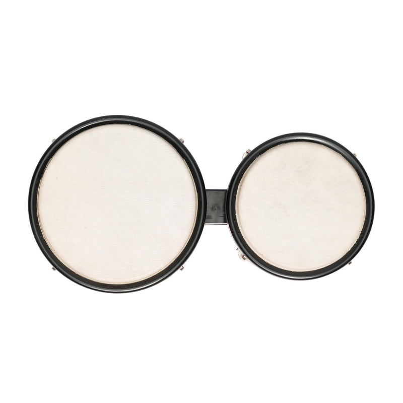 -Drumfire 4" and 5" ABS Tuneable Bongos (Red)-Living Music