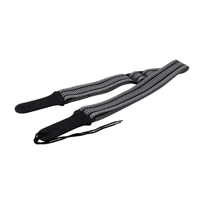 -Fretz FGST-QA25-GRY 2" Strap (Black Grey)-Living Music