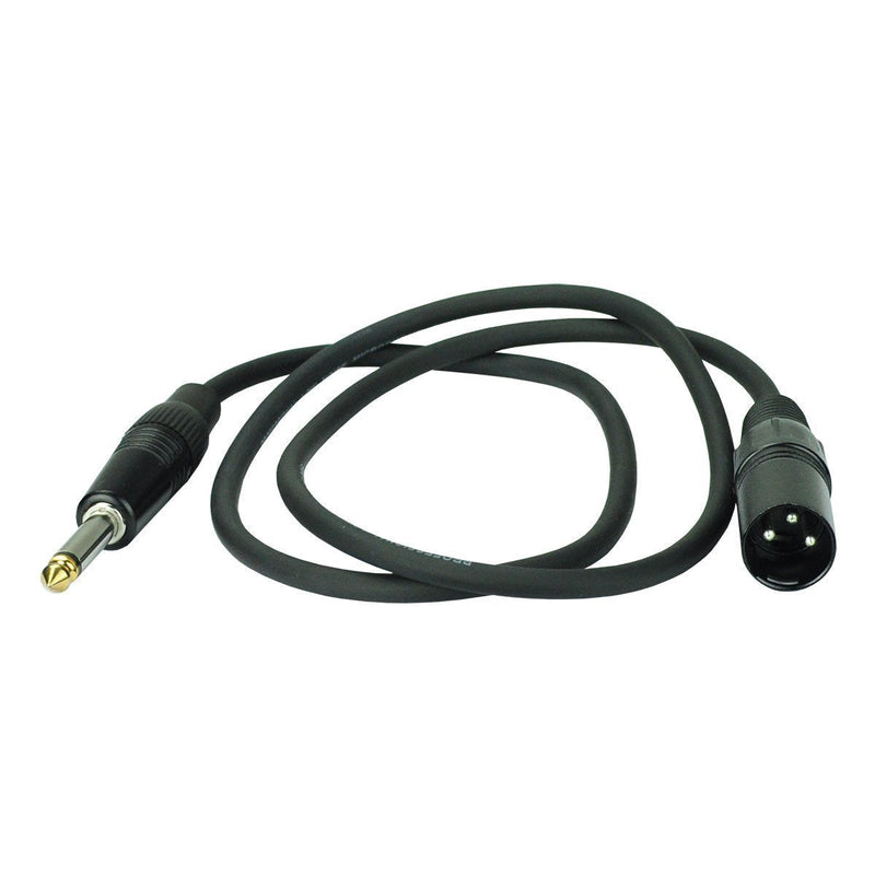 -Handy Patch Male XLR to Male Phono Cable (1m)-Living Music