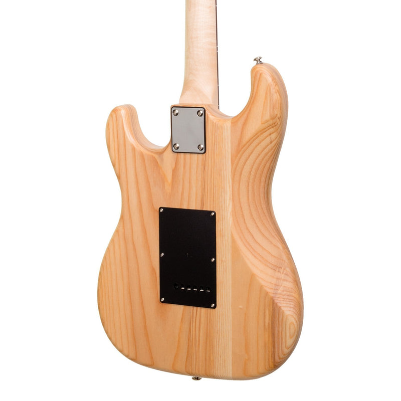 -J&D Luthiers 'HSS' ST-Style Electric Guitar (Natural)-Living Music