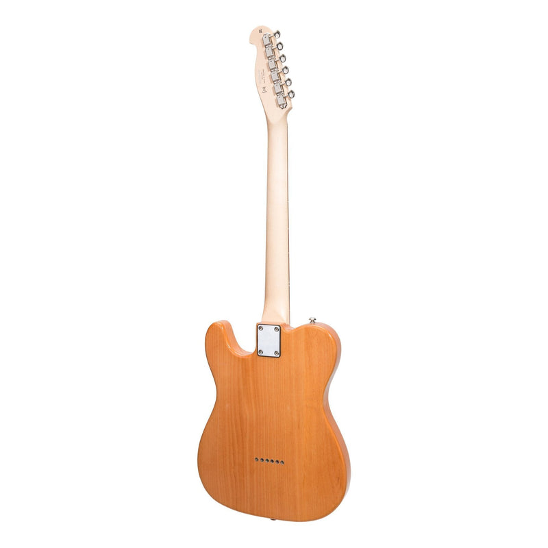 -J&D Luthiers Thinline TE-Style Electric Guitar (Natural Gloss)-Living Music