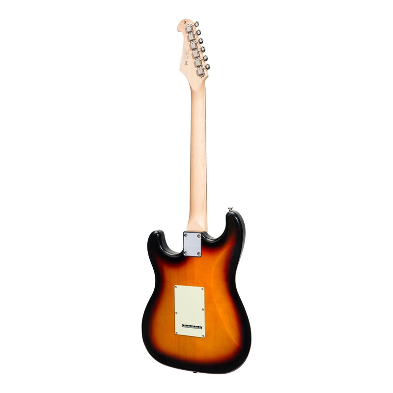 -J&D Luthiers Traditional ST-Style Electric Guitar (Sunburst)-Living Music