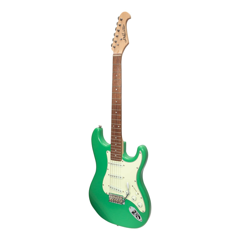 -J&D Luthiers Traditional ST-Style Electric Guitar (Surf Green)-Living Music