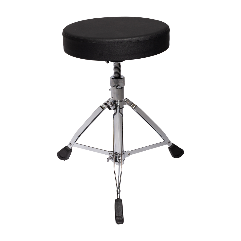 -Kahzan Heavy Duty Drum Throne (Chrome)-Living Music