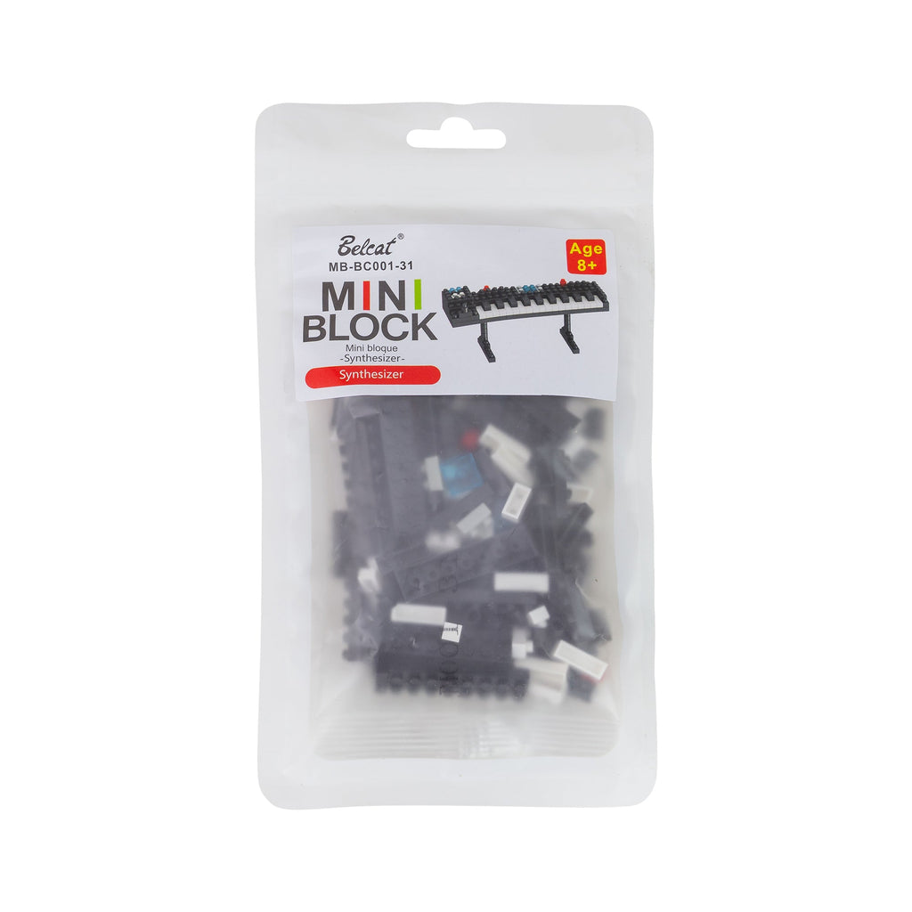 -Belcat Mini Block Keyboard Synthesizer Building Set-Living Music