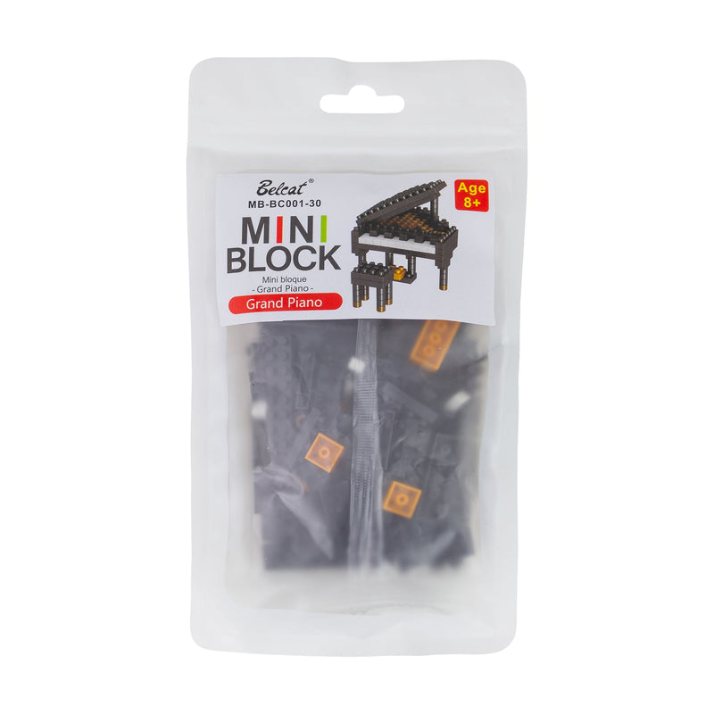 -Belcat Mini Block Grand Piano Building Set-Living Music