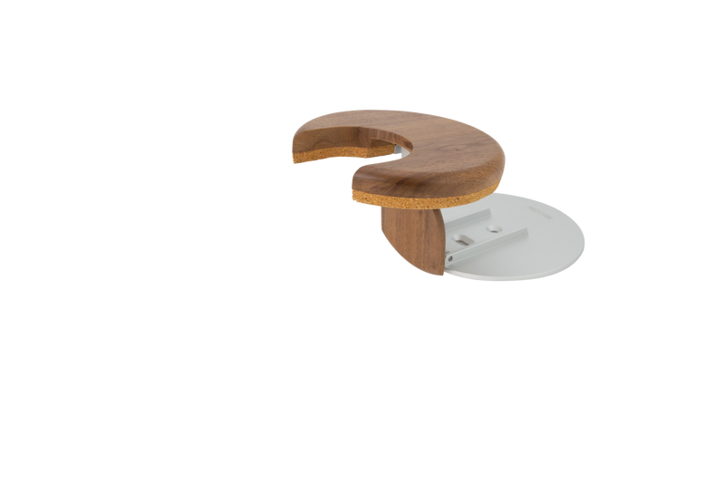 -Monday Simply Aesthetic Guitar Hanger (Walnut Black)-Living Music