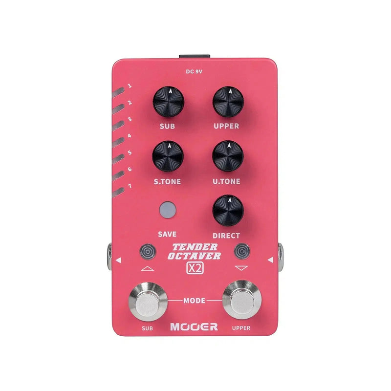 -MOOER X2 Tender Octaver Pedal-Living Music