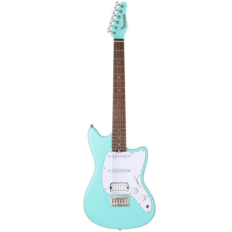 -MOOER MLT10 OFFSET LIGHT ELECTRIC GUITAR (CANDY BLUE)-Living Music