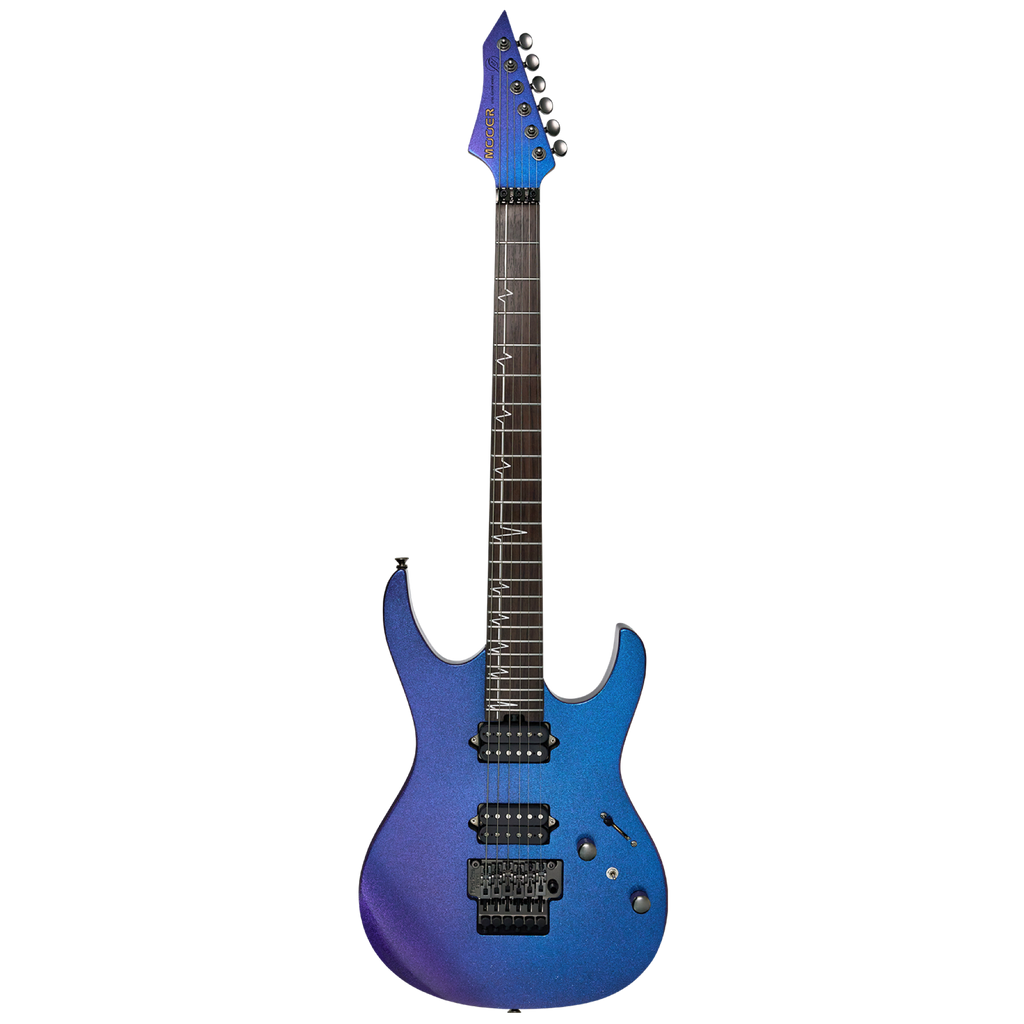 -MOOER MMT100 FLOYD ROSE ELECTRIC GUITAR (AURORA PURPLE)-Living Music