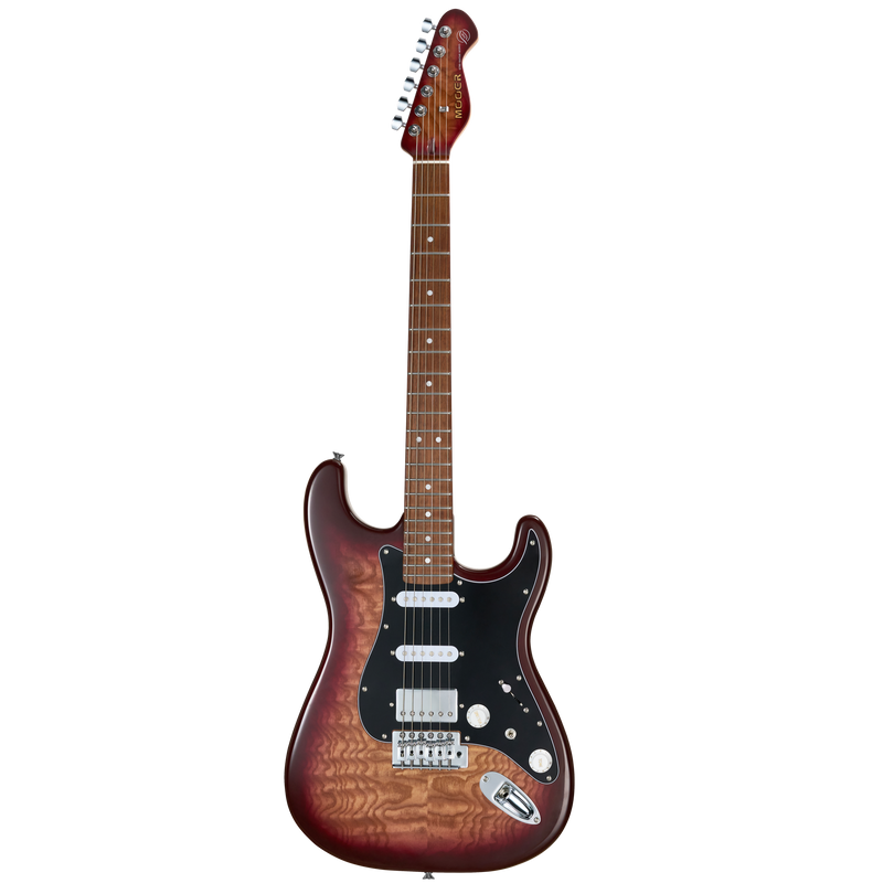 -MOOER MSC20 ELECTRIC GUITAR (AMBER BROWN)-Living Music
