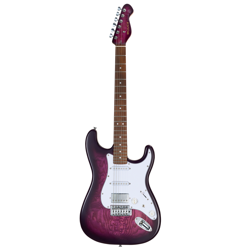 -MOOER MSC20 ELECTRIC GUITAR (PRUNE PURPLE)-Living Music