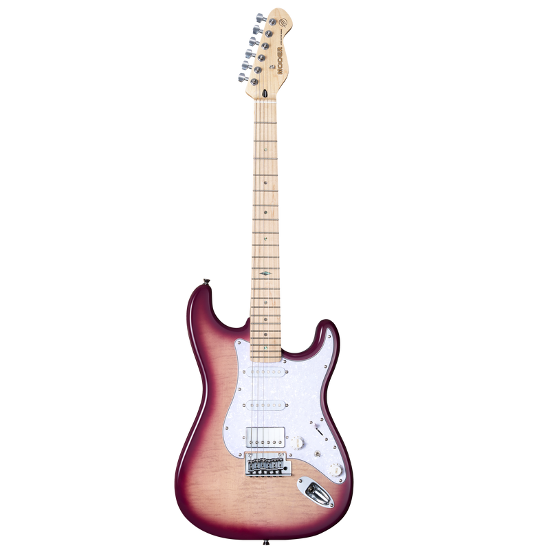-MOOER MSC30 ELECTRIC GUITAR (ROSE PURPLE)-Living Music
