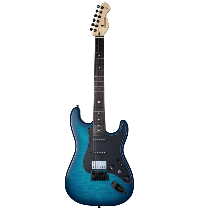 -MOOER MSC31 ELECTRIC GUITAR (BLUE BURST)-Living Music