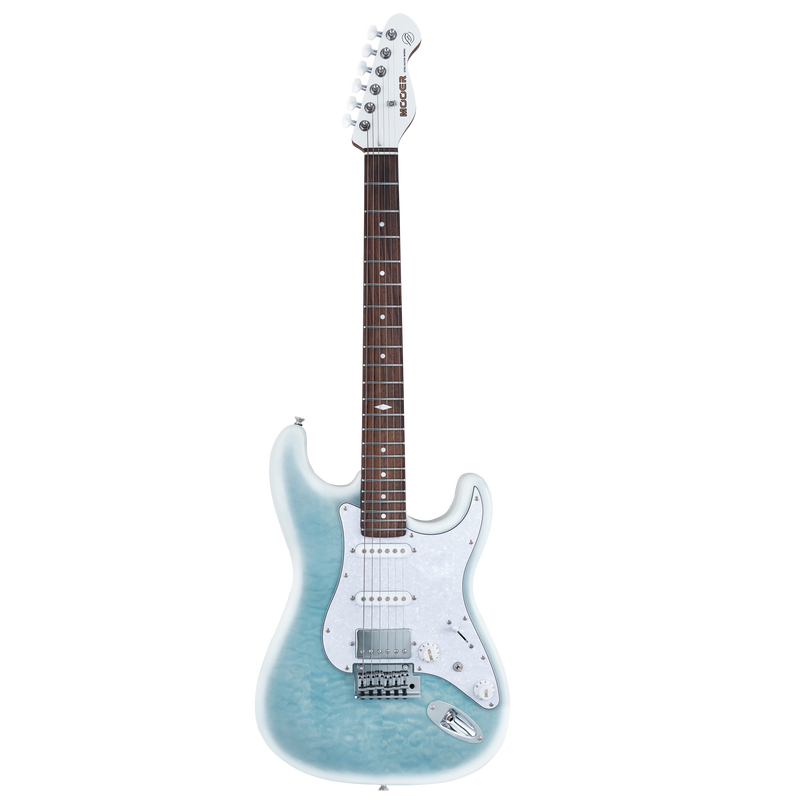 -MOOER MSC40 ELECTRIC GUITAR (DREAMY BLUE)-Living Music