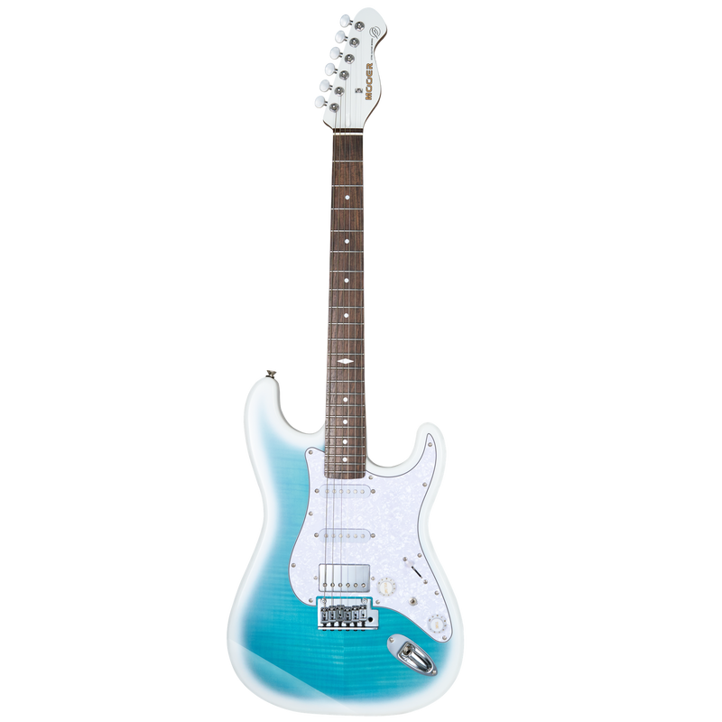 -MOOER MSC41 ELECTRIC GUITAR (DREAMY BLUE)-Living Music