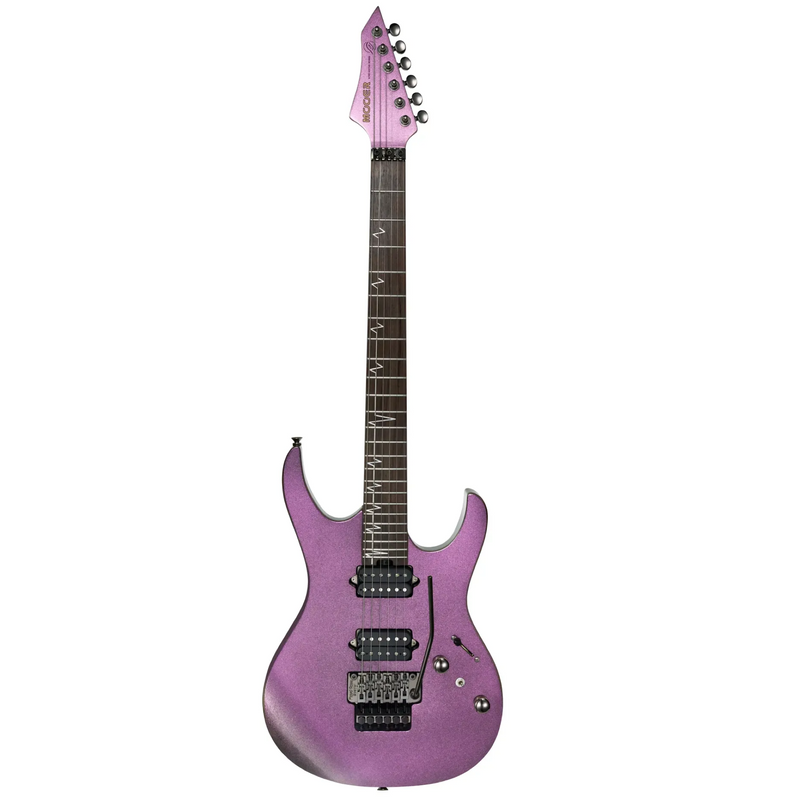 -MOOER MMT100 FLOYD ROSE ELECTRIC GUITAR (AURORA PINK)-Living Music