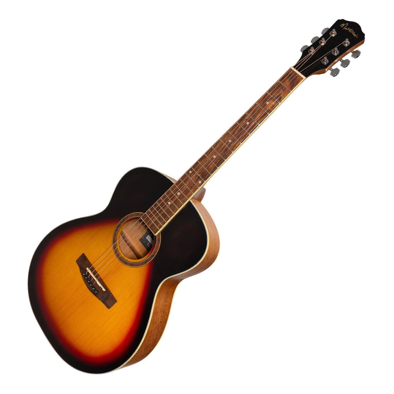 MF-41-TSB-Martinez '41 Series' Folk Size Acoustic Guitar (Tobacco Sunburst)-Living Music