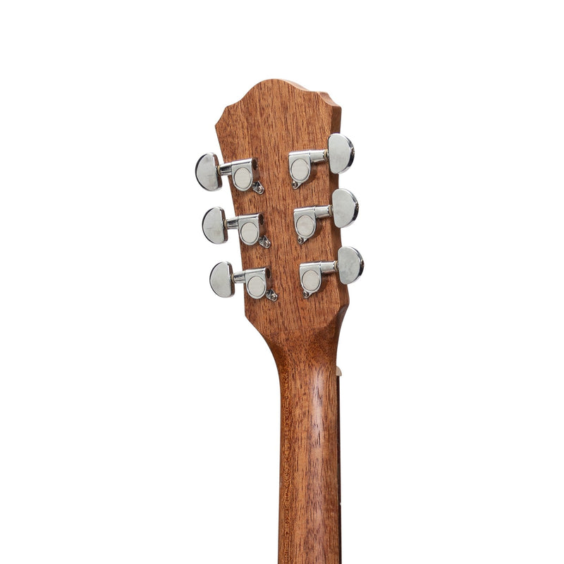 -Martinez Acoustic-Electric Middy Traveller Guitar (Mahogany)-Living Music