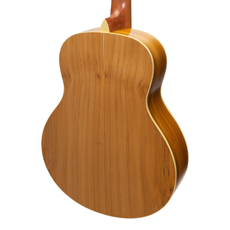 -Martinez Acoustic-Electric Short Scale Guitar (Jati-Teakwood)-Living Music