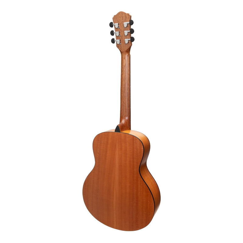 -Martinez Acoustic-Electric Short Scale Guitar (Mahogany)-Living Music