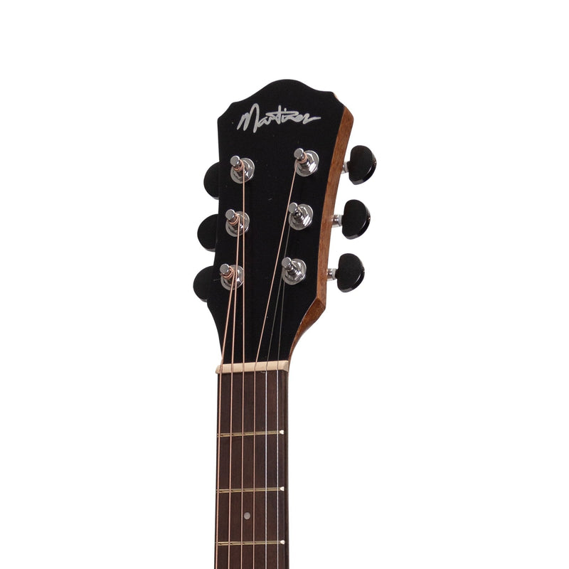 -Martinez Acoustic-Electric Short Scale Guitar (Mahogany)-Living Music