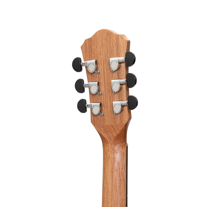 -Martinez Acoustic-Electric Short Scale Guitar (Mindi-Wood)-Living Music