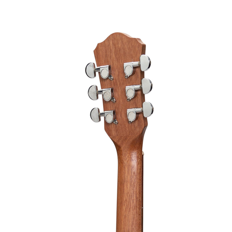 -Martinez Acoustic Middy Traveller Guitar (Rosewood)-Living Music