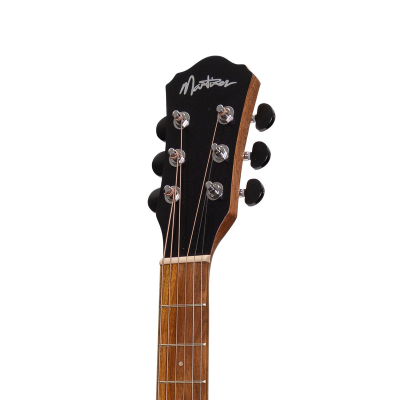 -Martinez Acoustic Short Scale Guitar (Jati-Teakwood)-Living Music