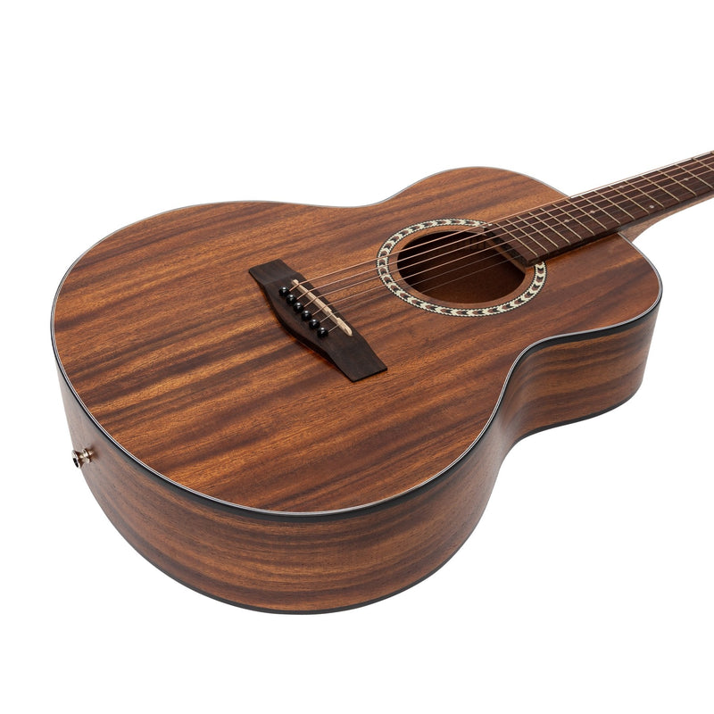 -Martinez Acoustic Short Scale Guitar (Rosewood)-Living Music
