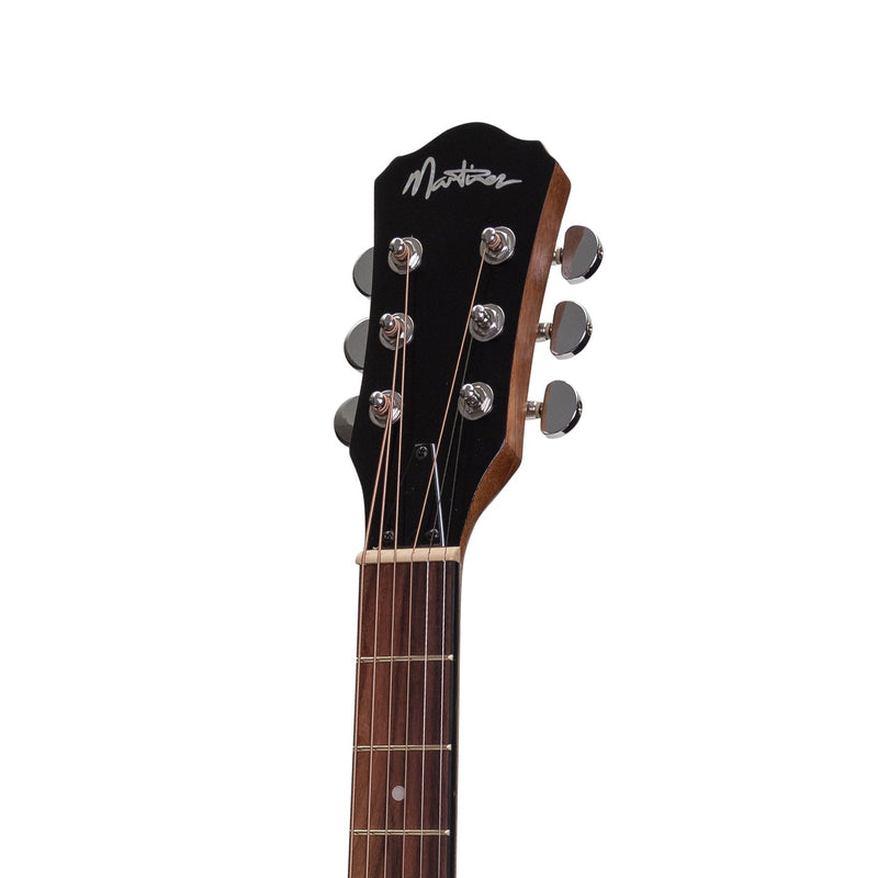 -Martinez Jazz Hybrid Acoustic-Electric Small Body Cutaway Guitar (Rosewood)-Living Music