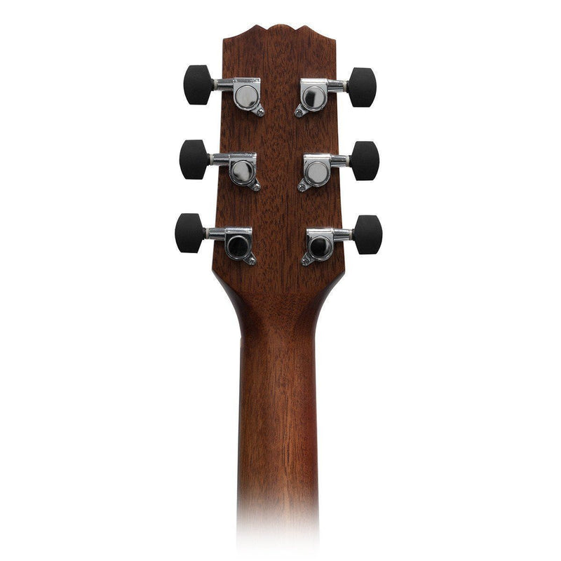 -Martinez 'Natural Series' Left Handed Spruce Top Acoustic Dreadnought Guitar (Open Pore)-Living Music