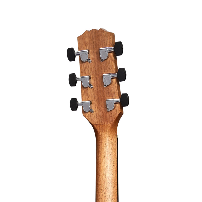 -Martinez 'Natural Series' Solid Spruce Top Acoustic-Electric Dreadnought Cutaway Guitar (Open Pore)-Living Music