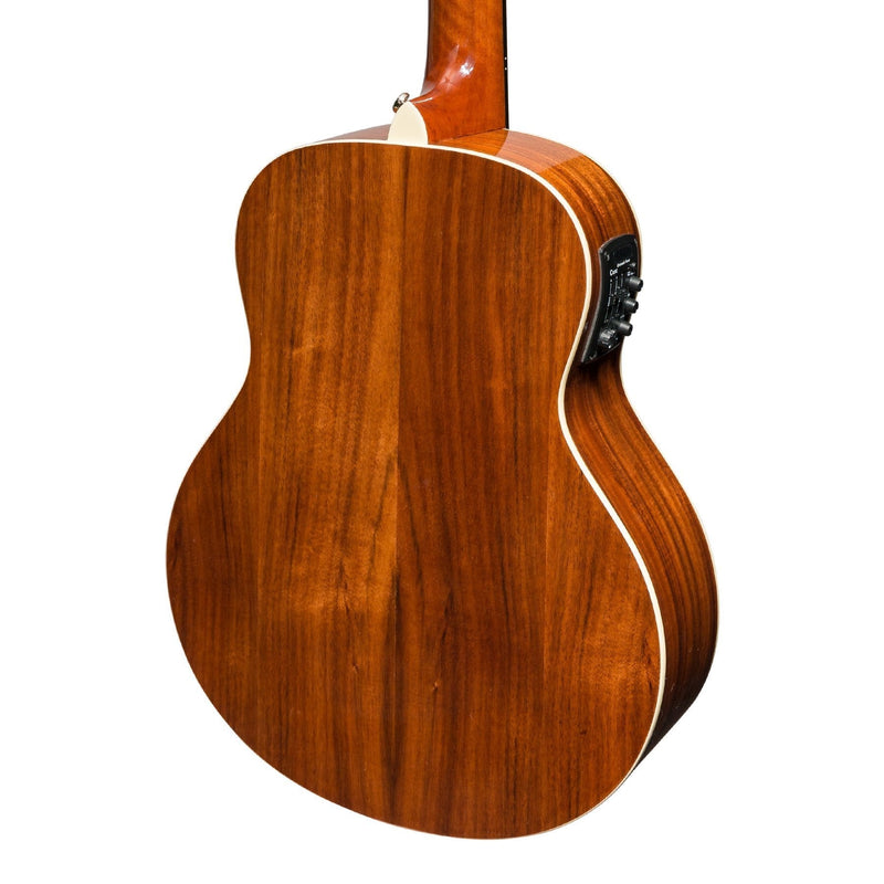 -Martinez 'Southern Star Series' Koa Solid Top 12-String Acoustic-Electric TS-Mini Guitar (Natural Gloss)-Living Music