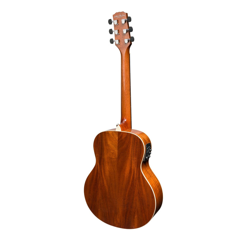 -Martinez 'Southern Star Series' Koa Solid Top Acoustic-Electric TS-Mini Guitar (Natural Gloss)-Living Music