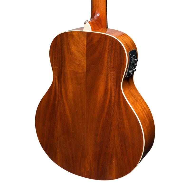 -Martinez 'Southern Star Series' Koa Solid Top Acoustic-Electric TS-Mini Guitar (Natural Gloss)-Living Music
