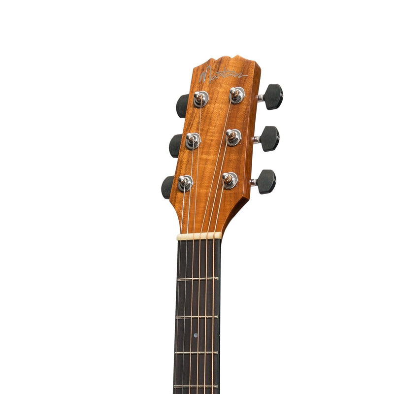 MPC-8CL-NGL-Martinez 'Southern Star Series' Left Handed Koa Solid Top Acoustic-Electric Dreadnought Cutaway Guitar (Natural Gloss)-Living Music