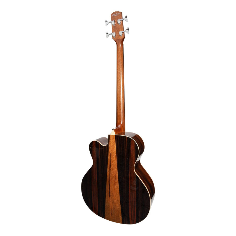 -Martinez 'Southern Star Series' Spruce Solid Top Acoustic-Electric Cutaway Bass Guitar (Natural Gloss)-Living Music
